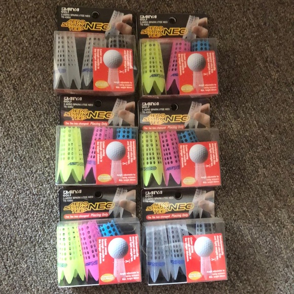 Golf Tee 6 Sets - Picture 1 of 3